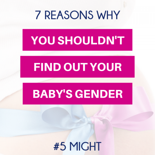 You might be wondering, "Should I find out the gender of my baby?" I don't think so! If you want to experience the biggest and best surprise of your life, waiting until delivery to learn your baby's gender will be an incredible moment. Want some more great reasons not to find out your baby's gender? Read this post and then share if you agree or not! #pregnancy #newbaby #babysgender #surprise #keepitasurprise