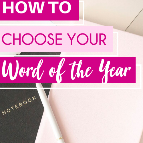 How to choose your word of the year - instead of resolutions for the new year, pick a Word of the Year! Rather than making a list of goals that may be unattainable, this post shares how you can frame your year around a word. Aim for personal growth and development next year. This is an awesome article on how to choose your word of the year.