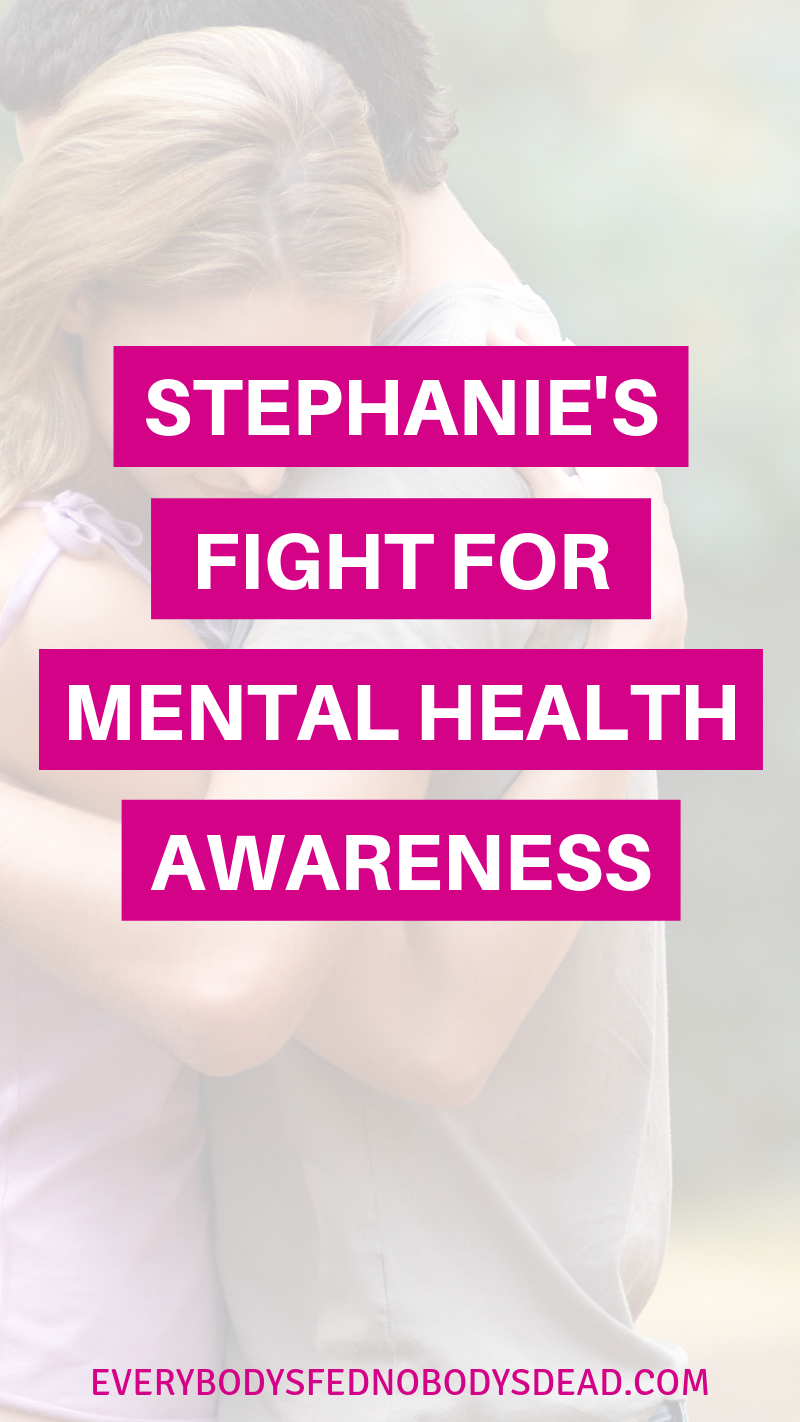 Stephanie is a mom with depression. Read about how she struggled with postpartum depression, feeling shame for taking medication that she needed, and how she\'s learning to heal and fight the stigma associated with mental health. This story is part of the Raw Motherhood Series. #rawmotherhood #mentalhealth #breakthestigma