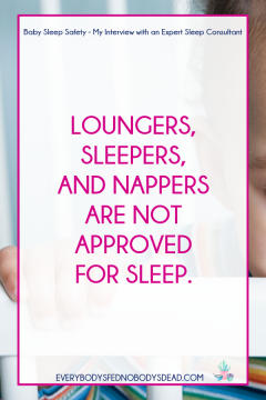 Baby Sleep Safety - My Interview With An Expert Sleep Consultant | EFND