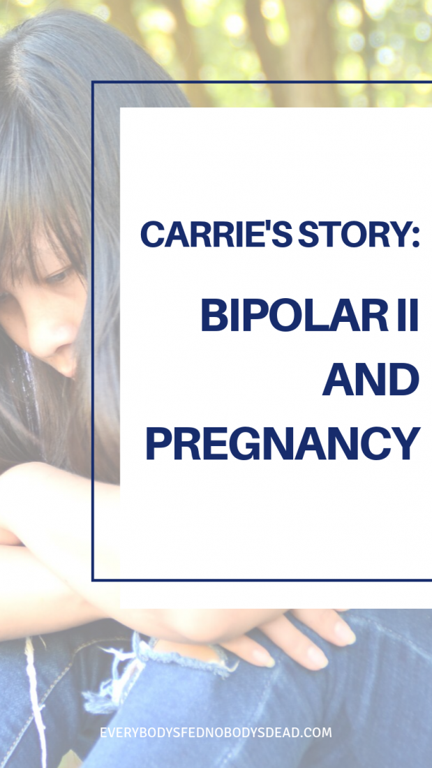 Carrie's story of struggling to get pregnant while managing bipolar II is raw and real. After being diagnosed with bipolar depressive disorder at 28, Carrie fought an uphill battle to get pregnant and keep her mental health in check. Thankfully, she had an incredible support team behind her, as well as a mental health care plan in case things got bad. Learn more about bipolar, adoption with depression, and mental health care plans in this story from the #RawMotherhood series. #bipolar #pregnancy