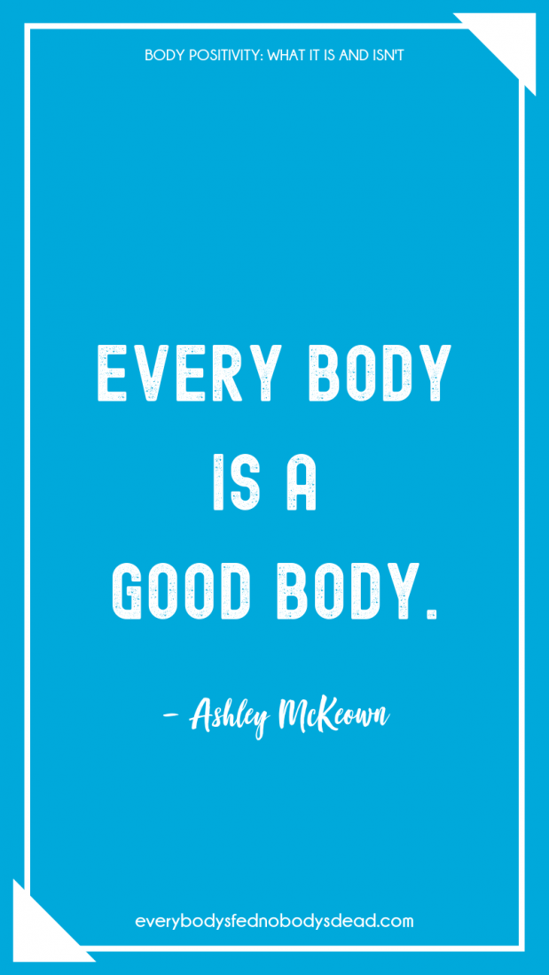 What is body positivity? Why does it matter? Learn about the controversy of the body positive movement and fat activism, and why this matters for everyone. Let's talk about what body positivity IS and ISN'T, and the common misconceptions. Being body positive is more than dieting, exercises, and self-love.