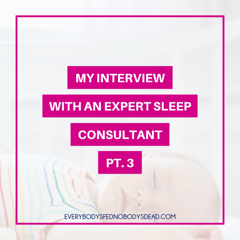 Baby Sleep Safety My Interview with an Expert Sleep Consultant, Pt. 3