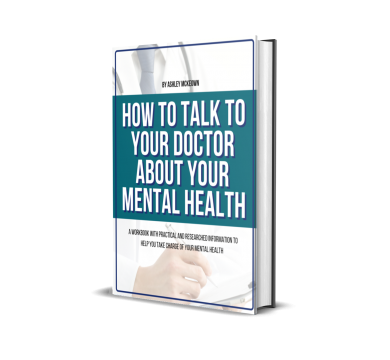 How to Talk to Your Doctor About Your Mental Health: This free, printable ebook walks you through determining if it's time to get help, how to get help, what your treatment options are, etc. This free mental health resource has worksheets with information your doctor needs, a list of questions to ask your doctor, a mental health quiz, how to pay for healthcare, and treatment options. Take charge of your mental health today. #breakthestigma #mentalhealth #depression #talktoyourdoctor #howto #help