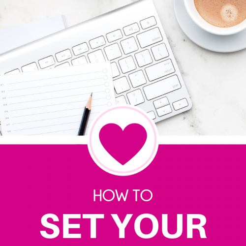 How to set your priorities in life. Text over image of cluttered desk. Setting priorities, life goals, how to set goals, how to prioritize...