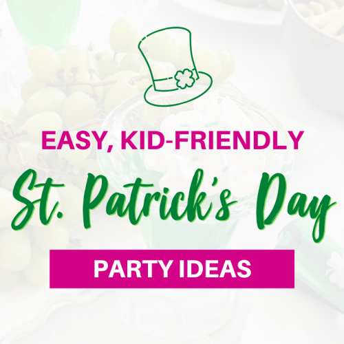 St. Patrick's Day Party and Free St. Patrick's Day Scavenger Hunt! Throw a St. Patrick's Day Party your kids will love with green foods, crafts and games, cheap decorations, and a free St. Patrick's Day scavenger hunt printable. St. Patrick's Day party ideas | St. Patrick's Day craft ideas | St. Patrick's Day decor | St. Patrick's Day free game | St. Patrick's Day kid's game | green food ideas | St. Patrick's Day food ideas | St. Patrick's Day Kid Party | St. Patrick's Day 2020 #stpatricksday