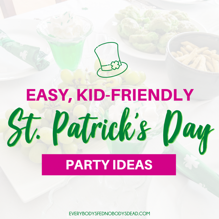St. Patrick's Day Party and Free St. Patrick's Day Scavenger Hunt! Throw a St. Patrick's Day Party your kids will love with green foods, crafts and games, cheap decorations, and a free St. Patrick's Day scavenger hunt printable. St. Patrick's Day party ideas | St. Patrick's Day craft ideas | St. Patrick's Day decor | St. Patrick's Day free game | St. Patrick's Day kid's game | green food ideas | St. Patrick's Day food ideas | St. Patrick's Day Kid Party | St. Patrick's Day 2020 #stpatricksday